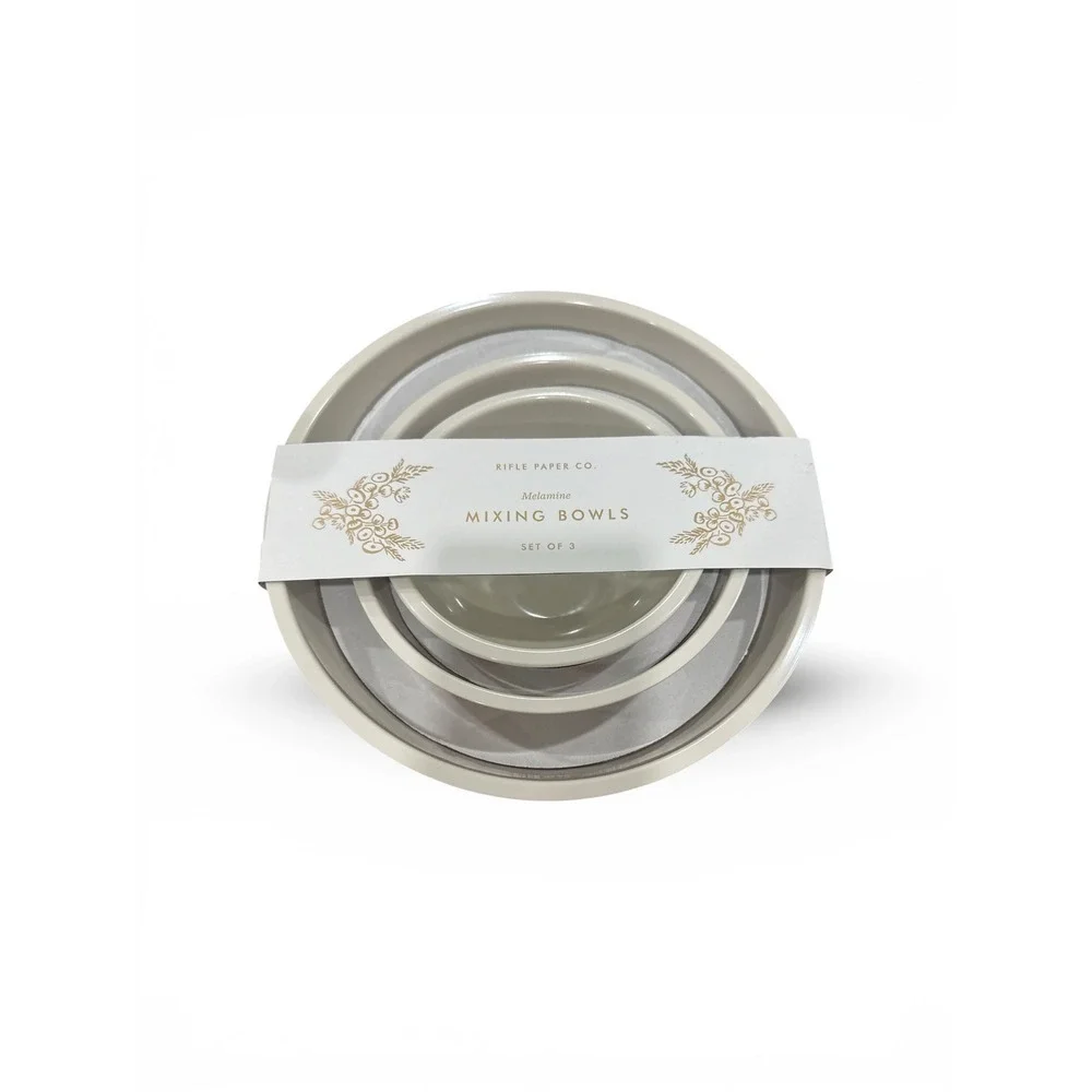 Rifle Paper Co.‎ Garden Party 3pc Melamine Mixing Bowl Set - Target